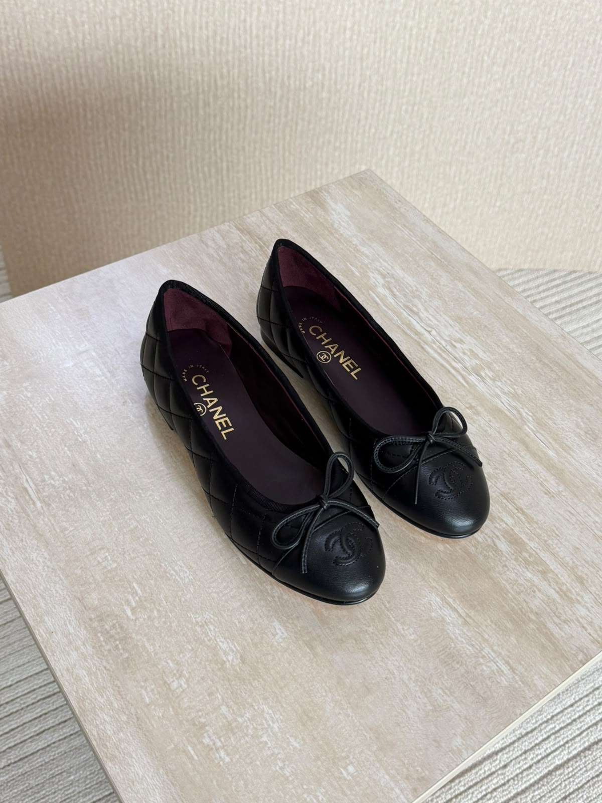 Chanel Washed Out Denim Quilted Ballet - 13