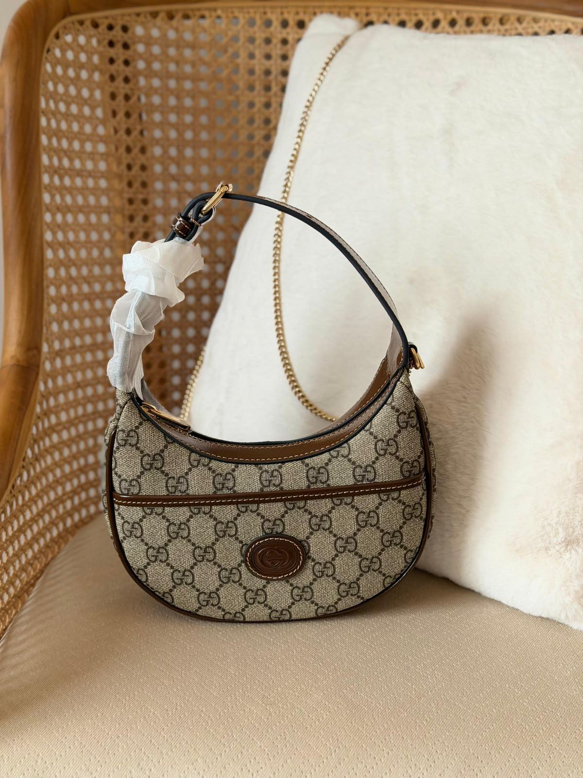 Gucci GG Marmont Half-Moon-Shaped Mini Bag - 2