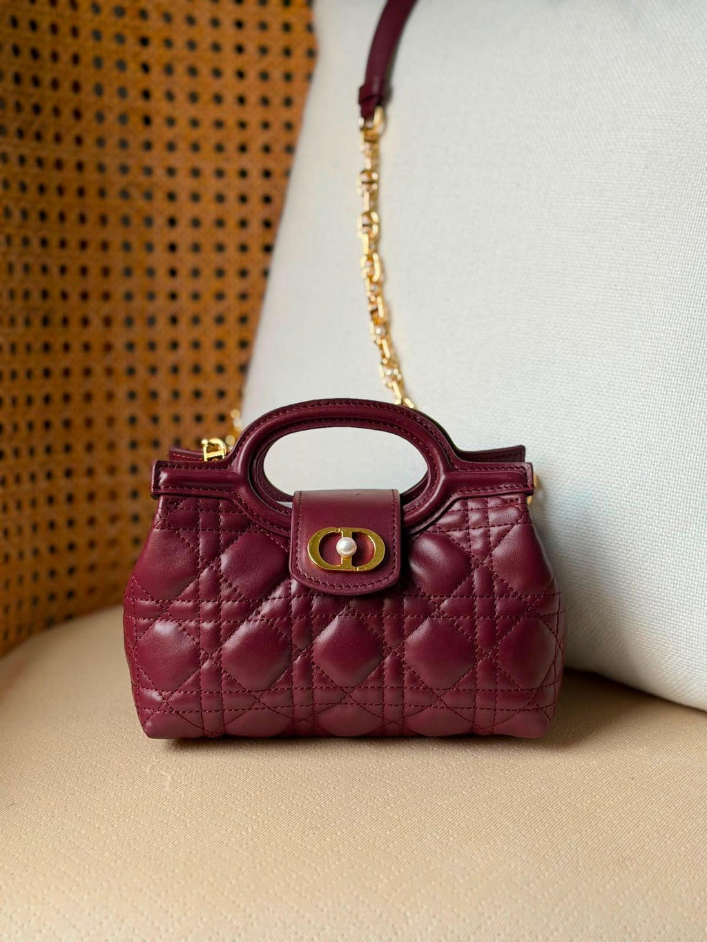 Dior Jolie Top Handle Mini Bag