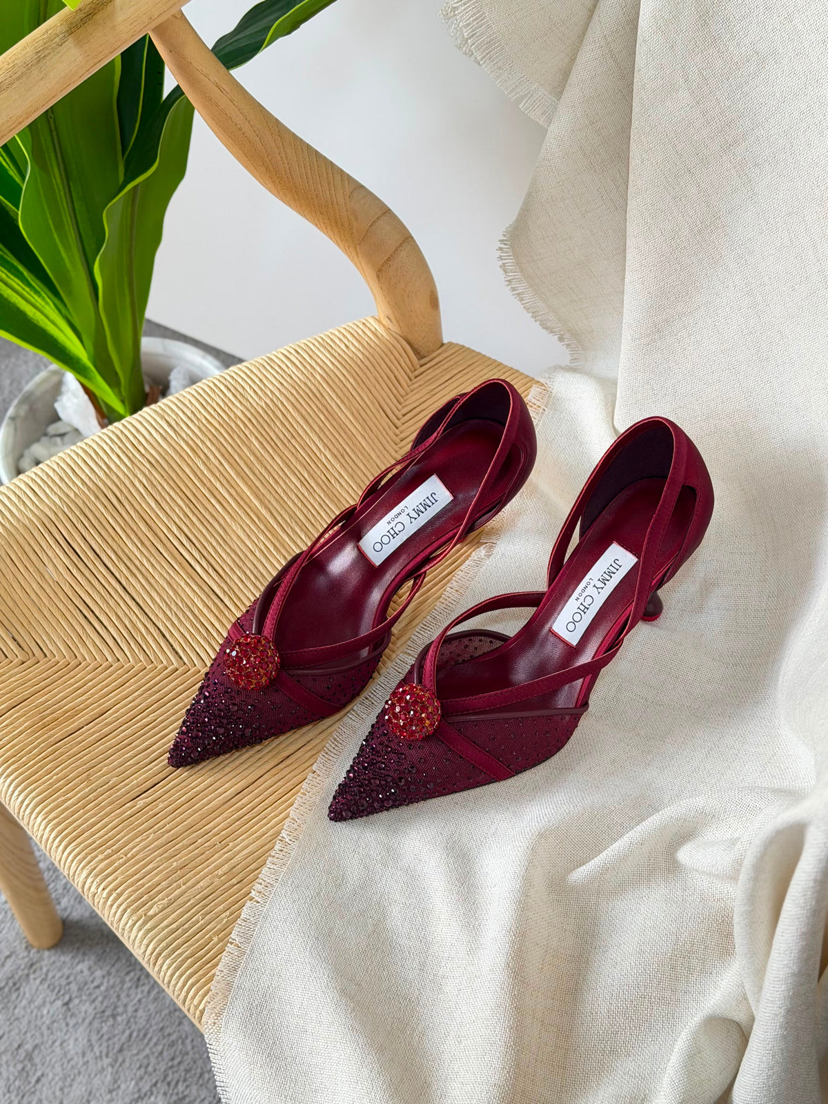 Jimmy Choo Sarai Dorsay 80 Pumps - 12