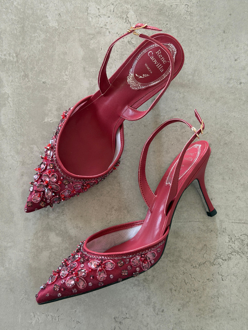 Rene Caovilla Slingback Pumps - 6