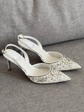 Rene Caovilla Slingback Pumps