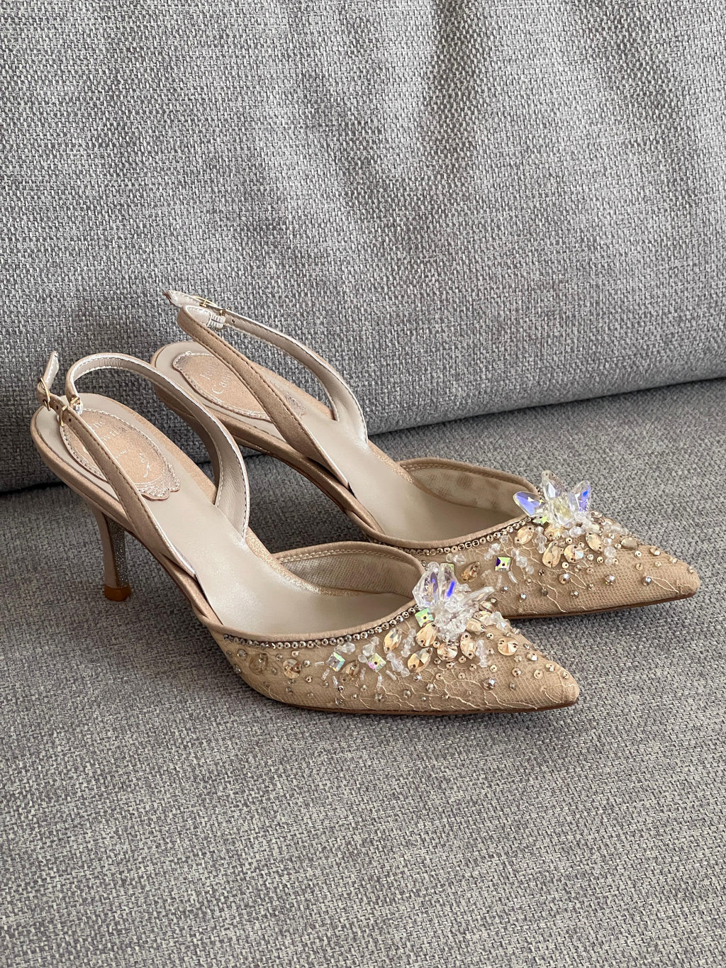 Rene Caovilla Slingback Pumps - 3