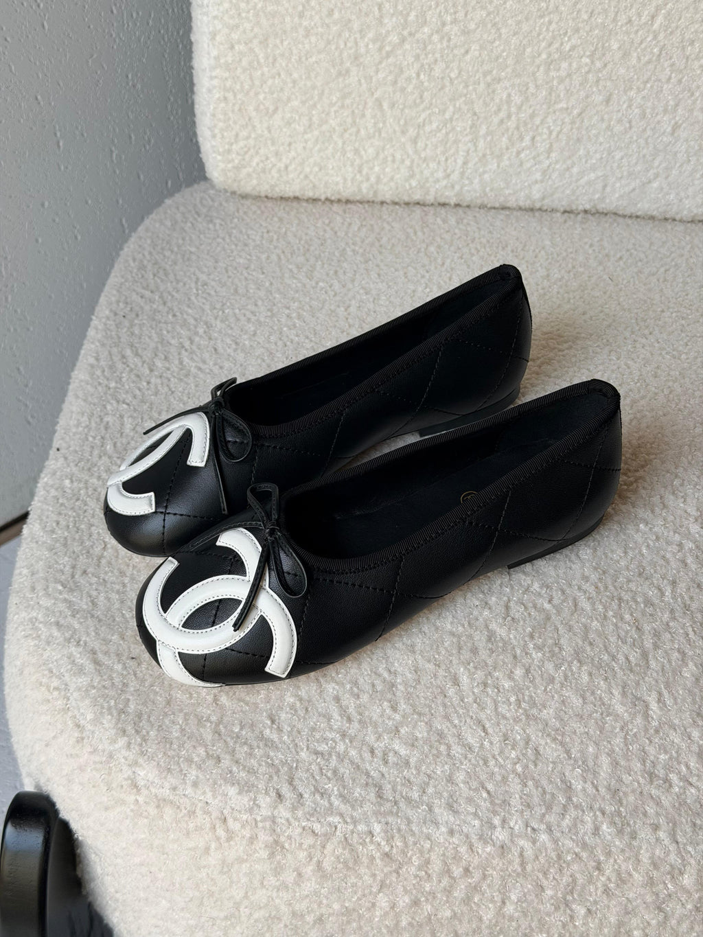 Chanel Lambskin Ballet Flats - 2