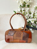 Miu Miu Leather Patchwork Beau Bag