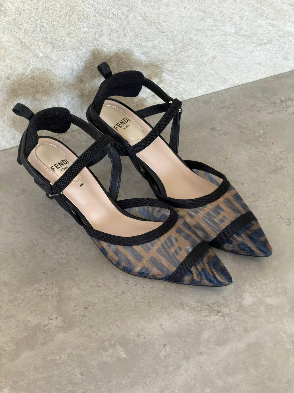 Fendi Colibrì Slingback Pumps