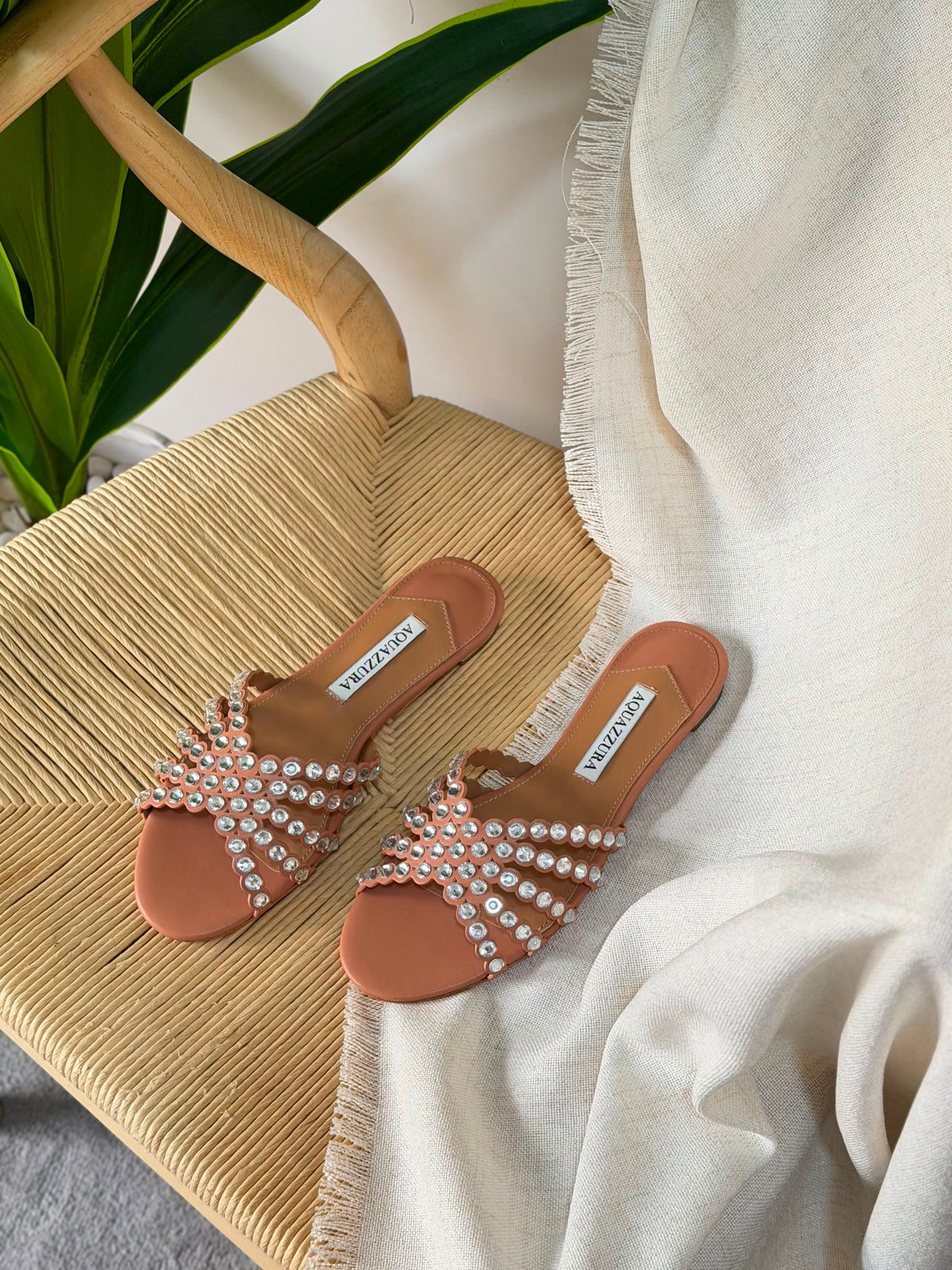 Aquazzura Tequila Flat Slides - 2