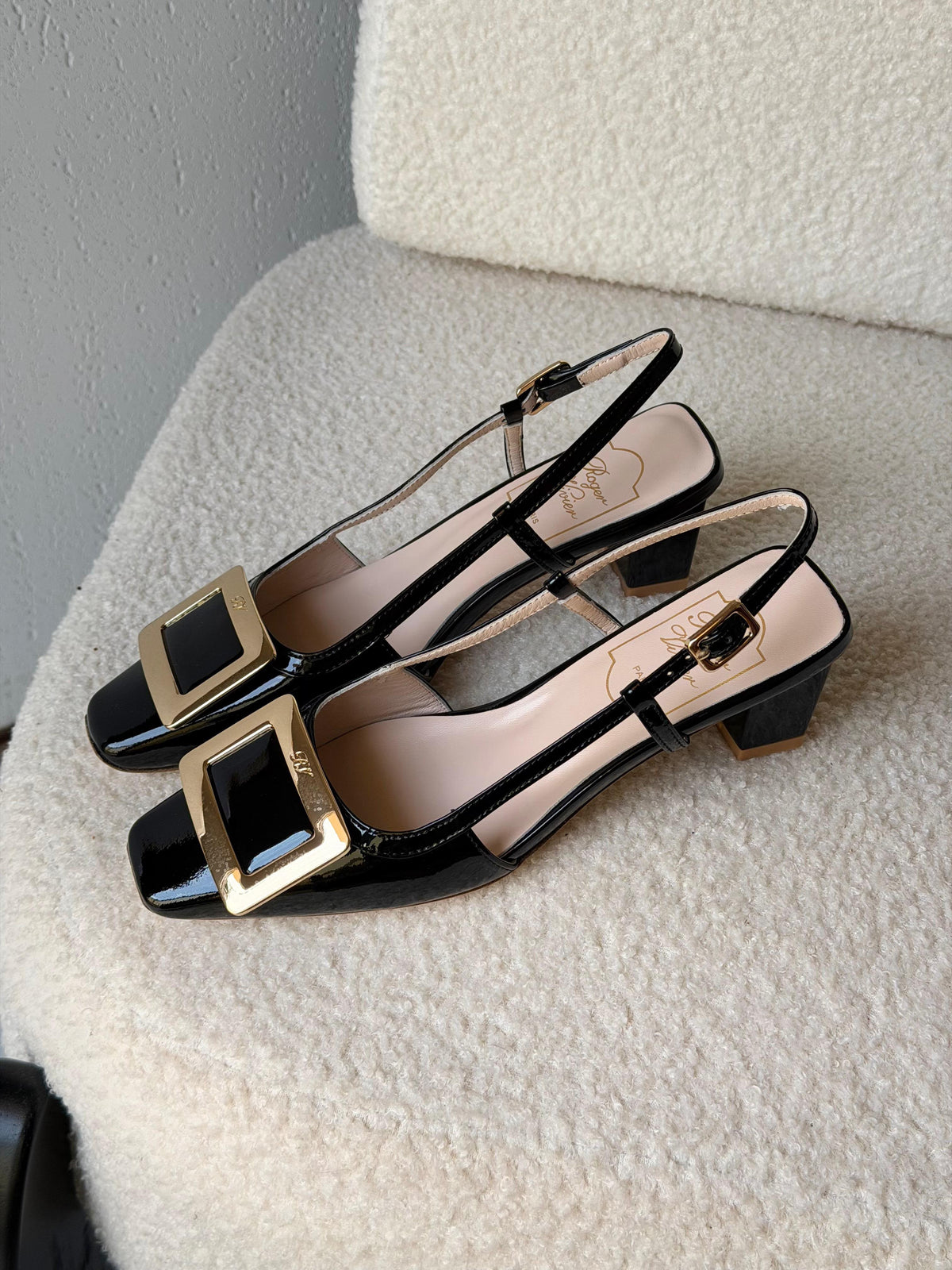 Roger Vivier Belle Vivier Slingback Pumps - 3