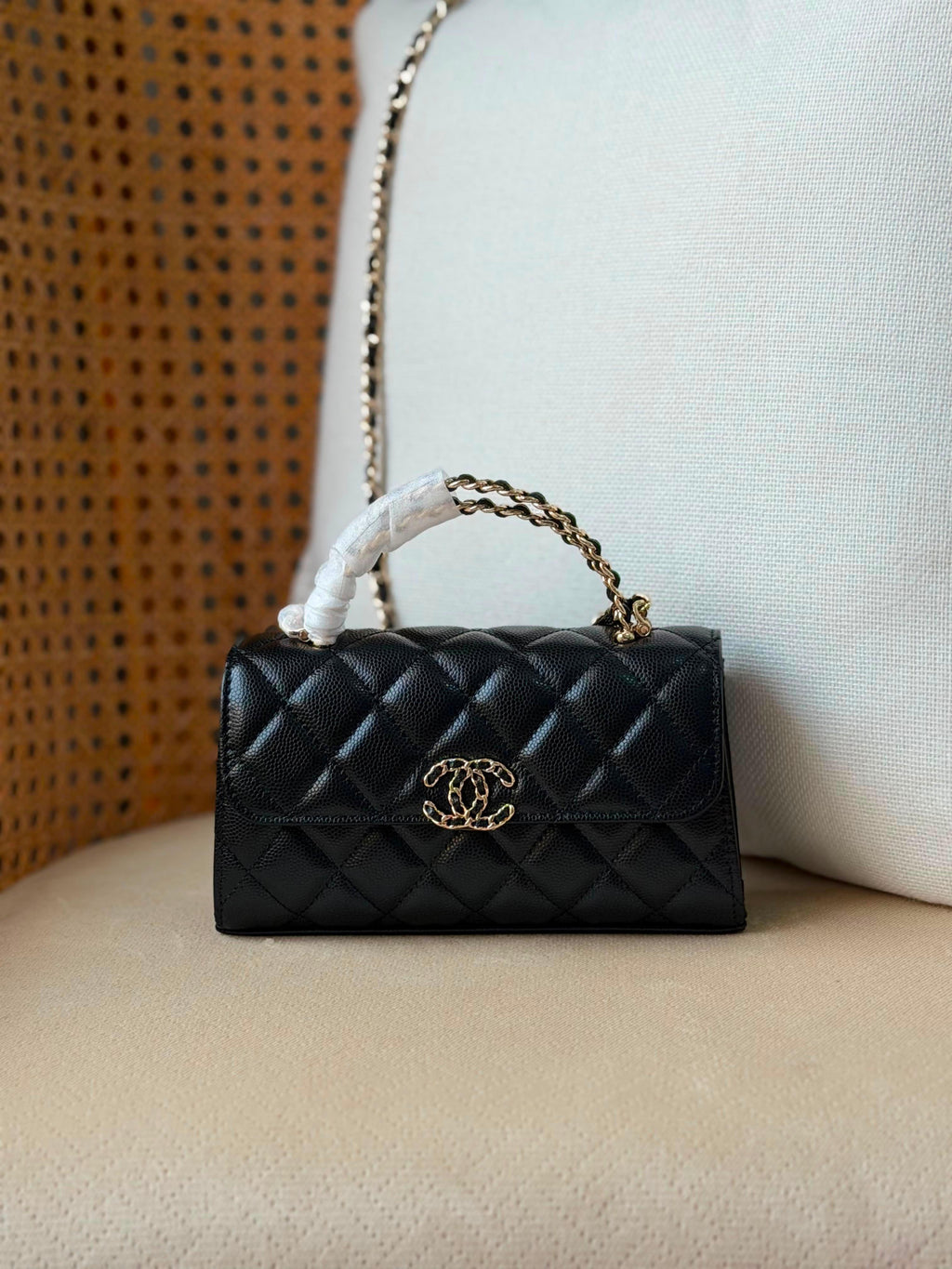 Chanel 25S Calfskin Kelly Clutch with Chain - 2