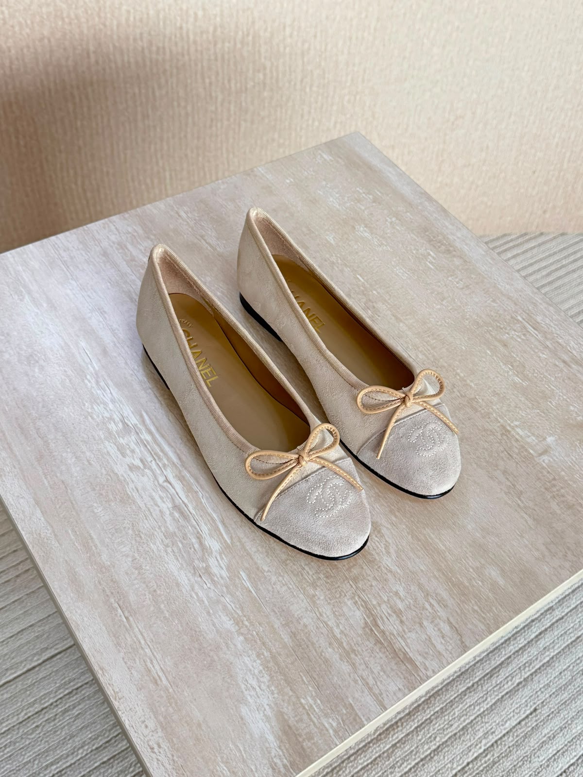 Chanel Suede Ballet Flats - 2