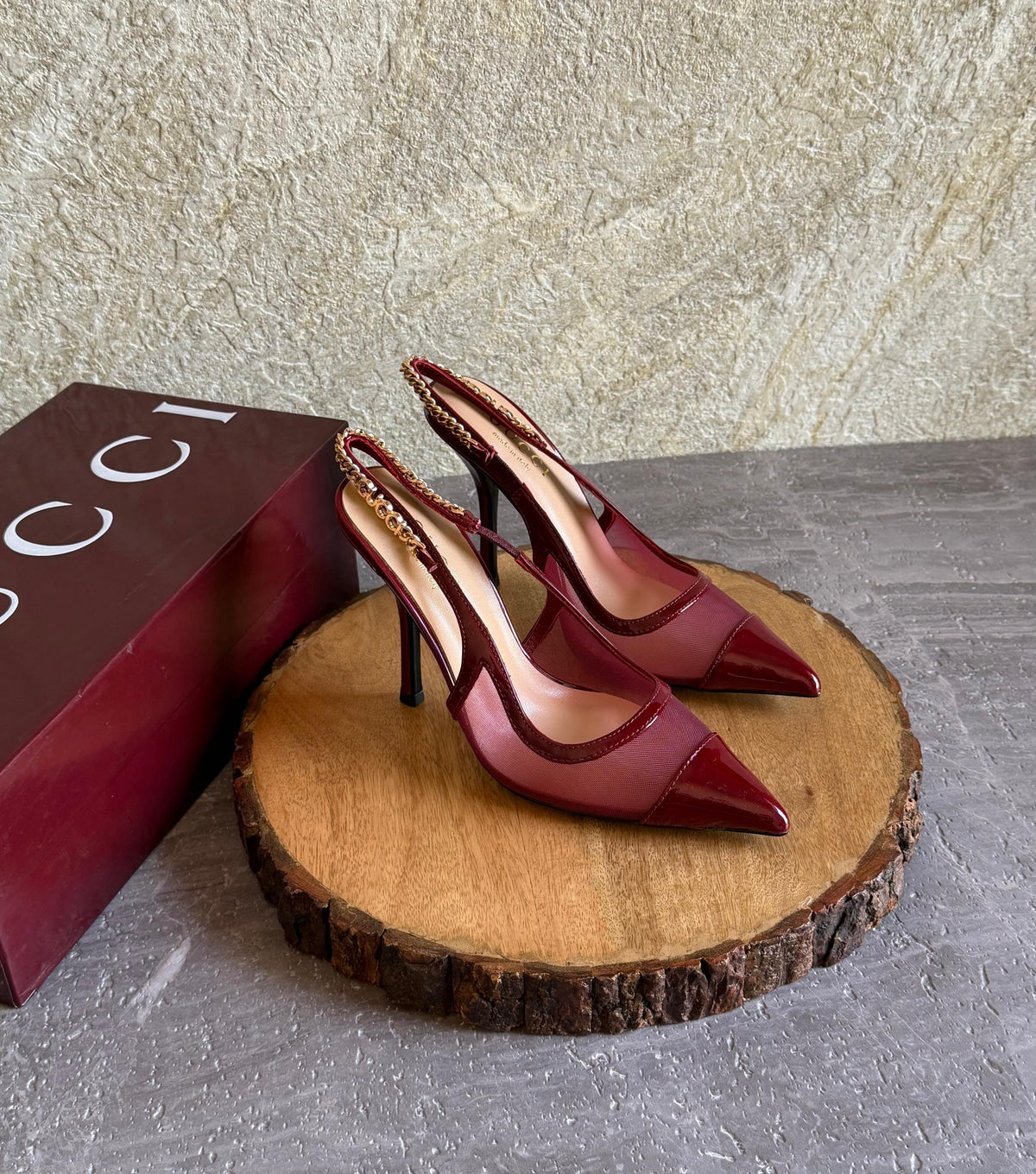 Gucci Signoria 105 Slingback Pumps - 2