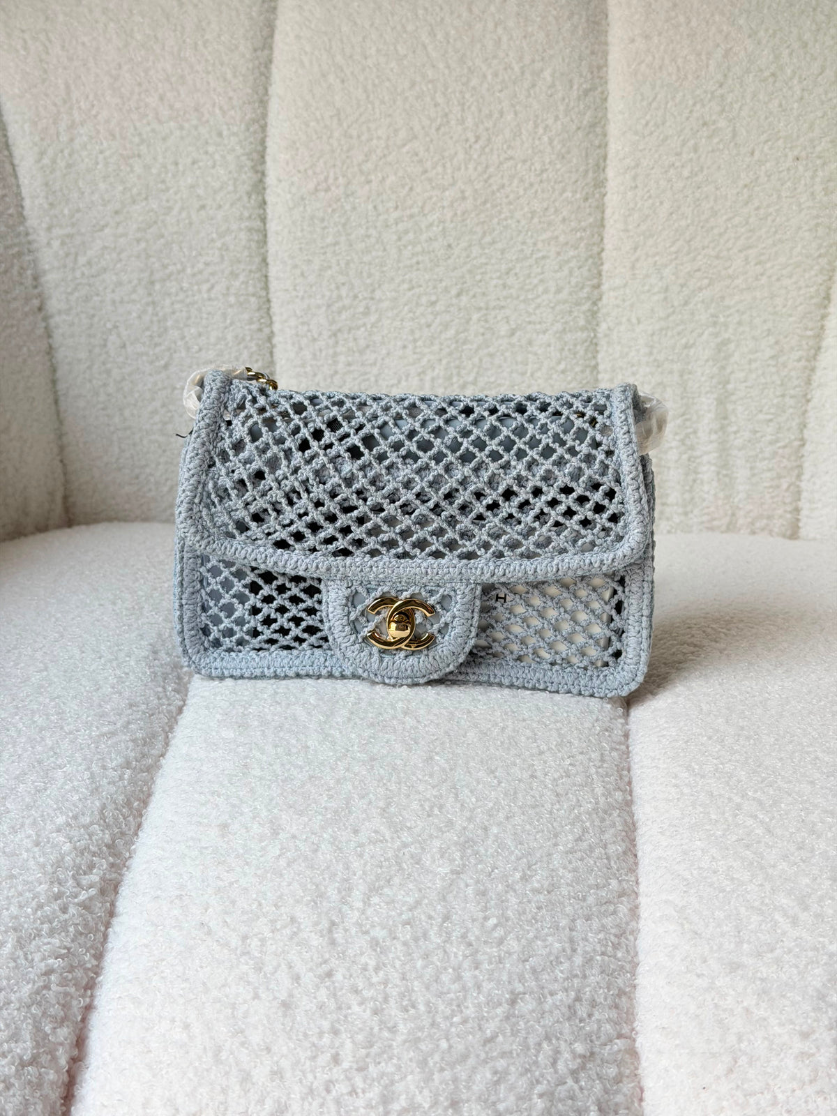 Chanel Small Coco Beach Macrame Flap Bag - 2