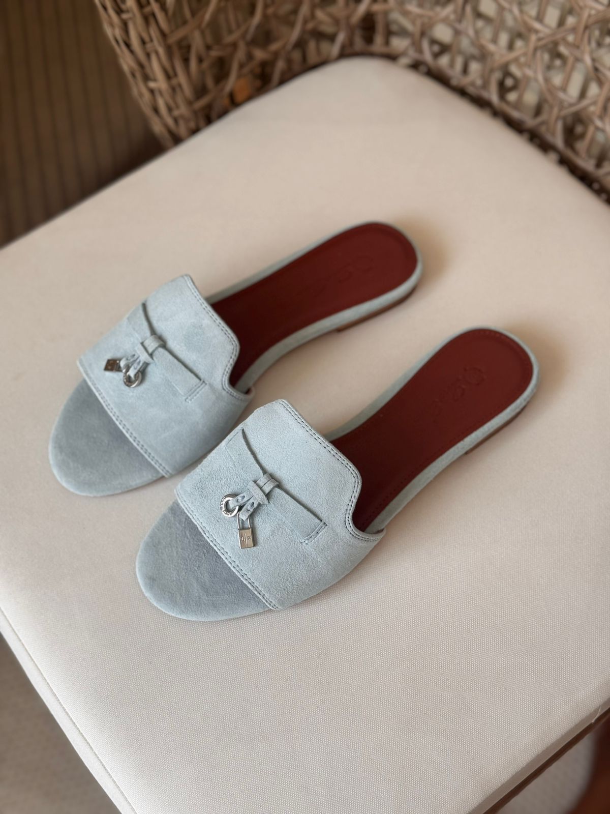 Loro Piana Summer Charms Flat Slides - 2
