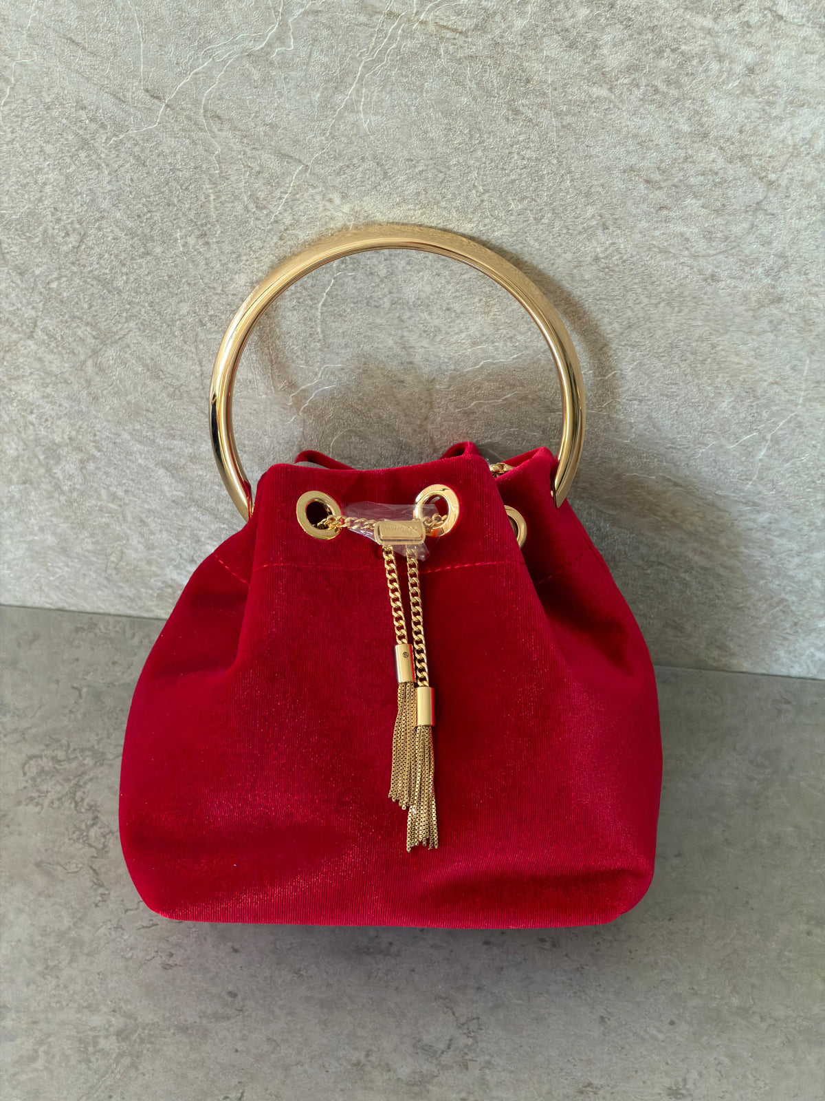 Jimmy Choo Bon Bon Velvet Bag - 3