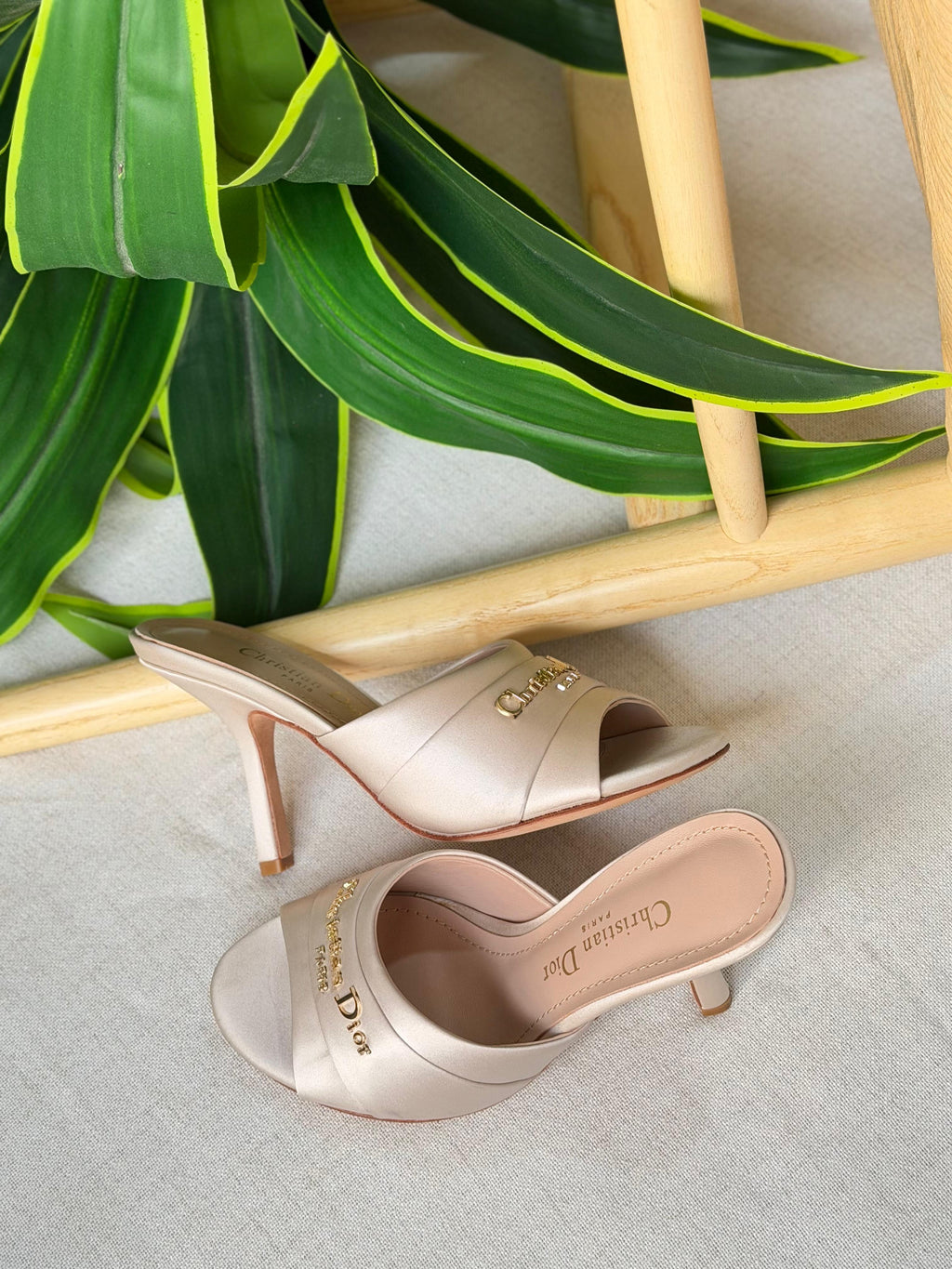 Dior My Dior Heeled Slides - 2