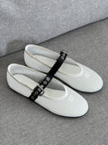 Miu Miu Mesh Fabric Ballerinas