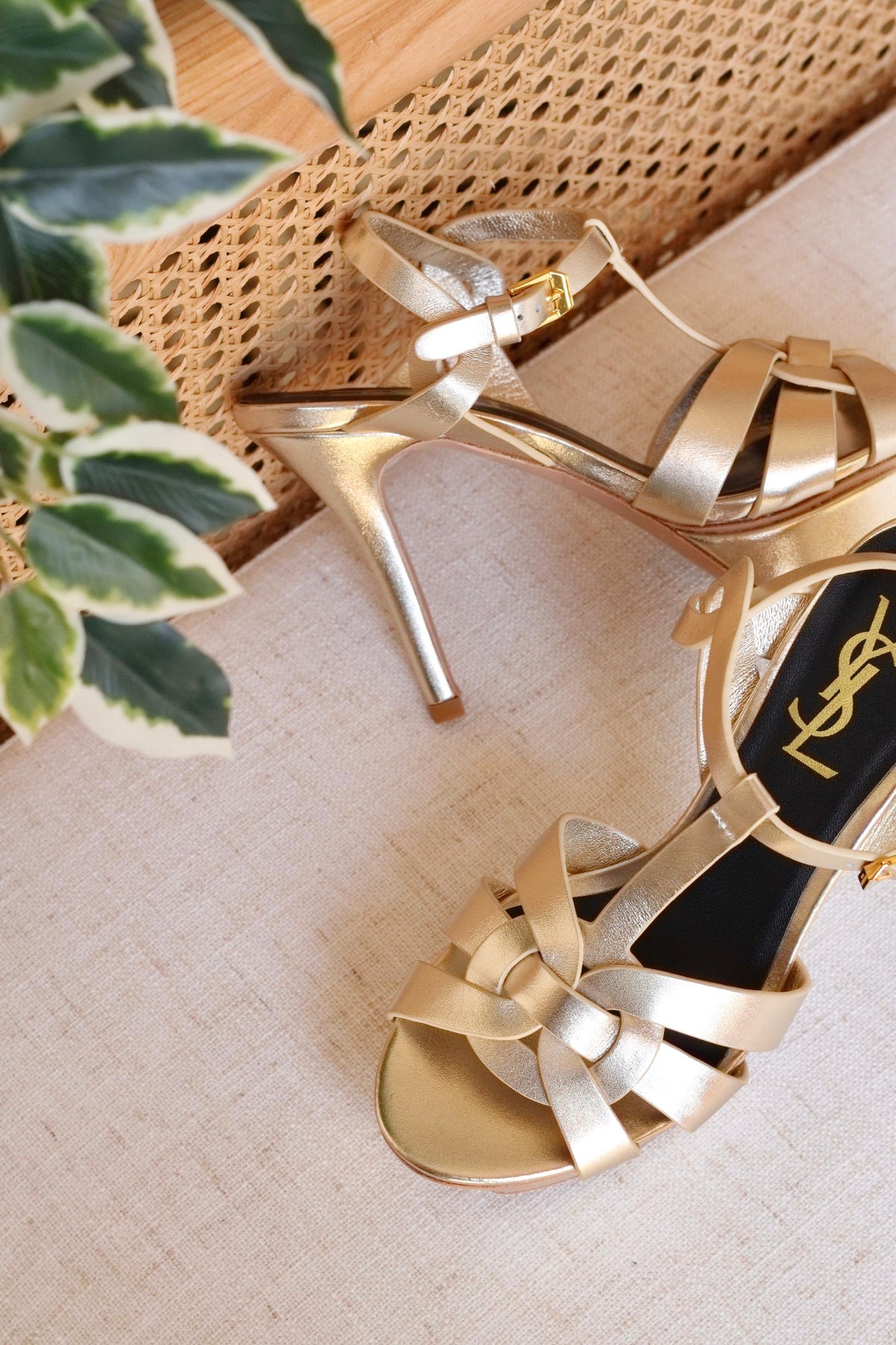 Saint Laurent Tribute platform sandals - 4
